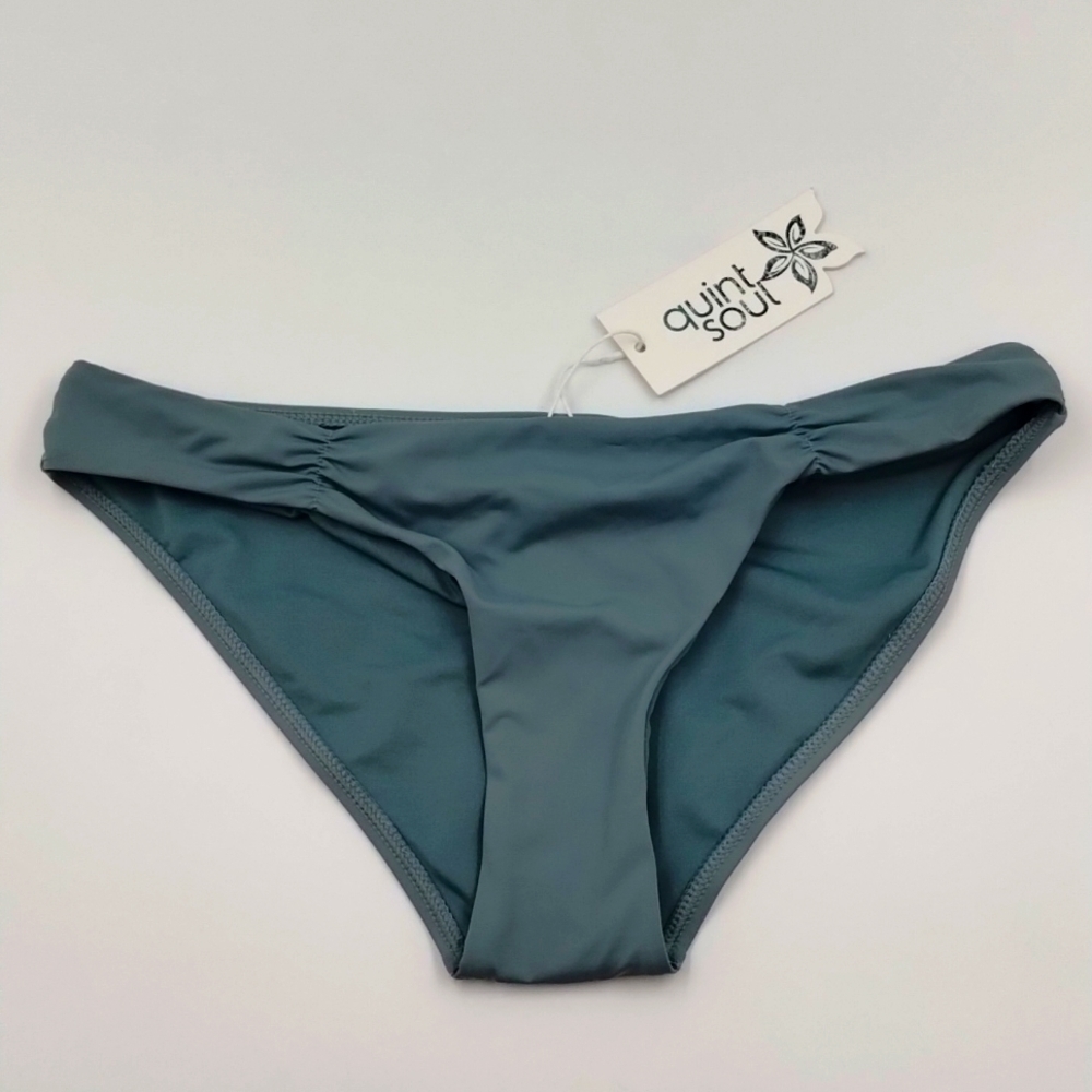 Quint Soul Bikini Bottom Teal Size Small